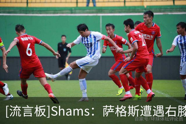 [流言板]Shams：萨格斯遭遇右膝轻微骨挫伤，无任何重大结构性损伤